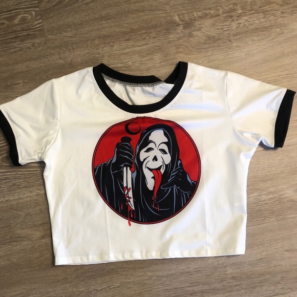 Scream Crop Top - Picture 1 of 4